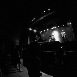 Audience view of Sojourner performing during a live show in Mexico in 2016