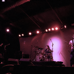 Sojourner performing one of its final live shows in Mexico during the closing months of 2016
